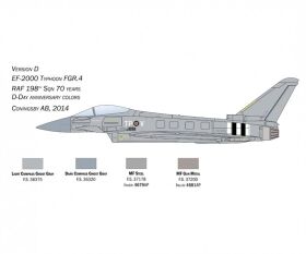 ITALERI 1:72 RAF EF-2000 Eurofighter Typhoon / 510001457