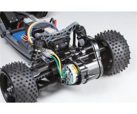 TAMIYA Buggy RC Bausatz 1:10 RC Racing Fighter (DT-03) The Real / 300058628