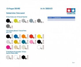 TAMIYA Peugeot 206 WRC / 300024221