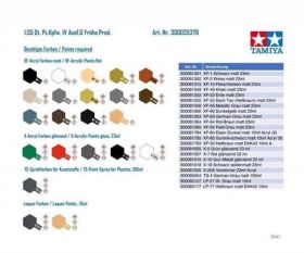 TAMIYA 1:35 Dt. Pz.Kpfw. IV Ausf.G Frühe.Prod. / 300035378