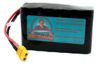 HRC Racing Akku LiPo 2S 6.4V 17600mAh 30A/60A RC BaitBoat HRC 17600 No Case XT60 Stecker 112x71x56mm / HRC082176