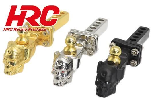 HRC Racing Karosserieteile 1/10 Crawler Anhängerkupplung Totenkopf Gold / HRC25238GLD
