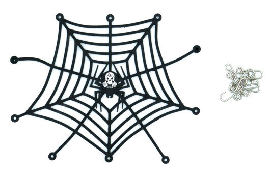 HRC Racing Karosserieteile 1/10 Crawler Maßstab Spider Gepäcknetze Schwarz / HRC25264BK