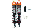 HRC Racing Tuningteil 1/8 Stossdämpfer Set Aluminium Threaded 130mm Gold TI (2 Stk.) / HRC28014R