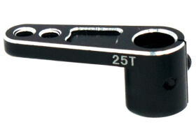 HRC Racing Servohebel Aluminium 28mm Lang 11mm Offset 25T...