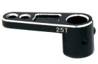 HRC Racing Servohebel Aluminium 28mm Lang 11mm Offset 25T / HRC41243-28