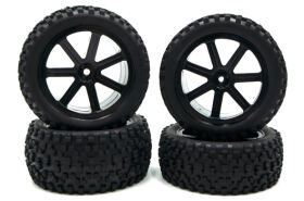 HRC Racing Buggy-Reifen 1:10 Blocker 2.2" montiert...