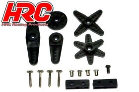 HRC Racing Servo Digital 40x38x20mm 22kg/cm 360° Servo Metallzahnräder Wasserdicht Doppelt Kugelgelagert / HRC68122WS