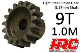 HRC Racing Motorritzel 1.0M / 3.17mm Achse Stahl Leicht...