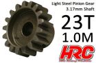 HRC Racing Motorritzel 1.0M / 3.17mm Achse Stahl Leicht 23Z / HRC71023S