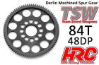 HRC Racing Hauptzahnrad 48DP Low Friction Gefräst Delrin Ultra Light 84Z / HRC74884LW