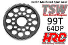 HRC Racing Hauptzahnrad 64DP Low Friction Gefräst Delrin Ultra Light99Z / HRC76499LW