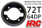 HRC Racing Hauptzahnrad 64DP Low Friction Gefräst Delrin Ultra Light Xray Pan Car 72Z / HRC764X72