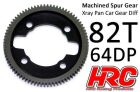 HRC Racing Hauptzahnrad 64DP Low Friction Gefräst Delrin Ultra Light Xray Pan Car 82Z / HRC764X82