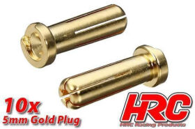 HRC Racing Stecker 5.0mm männchen Low Profile (10...