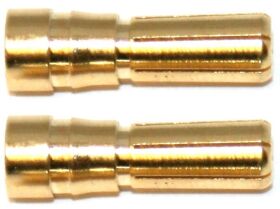 HRC Racing Stecker 5.0mm männchen (10 Stk.) Gold /...