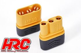 HRC Racing Stecker MR30 Triple 1 paar (1 male & 1...