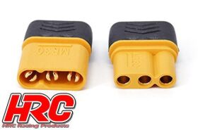 HRC Racing Stecker MR30 Triple 1 paar (1 male & 1...