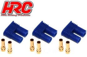 HRC Racing Stecker EC2 weibchen (3 Stk.) Gold / HRC9051A