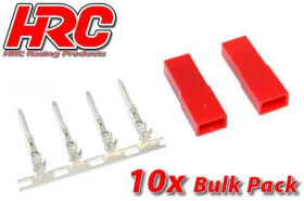 HRC Racing Stecker JST / BEC weibchen (10 Stk.) / HRC9077FB