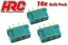 HRC Racing Stecker MPX weibchen (10 Stk.) Gold / HRC9093B