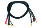 HRC Racing Ladekabel 4mm Bullet zu 5mm & JST Balancer Stecker für Hardcase Akku 50cm WRAP Type Gold / HRC9159P