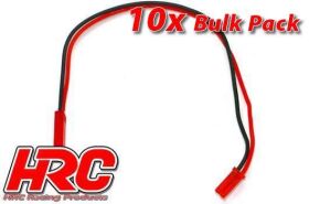 HRC Racing Verlaengerungs Kabel 22AWG 20cm BEC BULK 10...