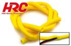 HRC Racing Kabel Gewebeschutzschlauch WRAP Super Soft gelb 13mm für 8~16 AWG Kabel (1m) / HRC9501PCY