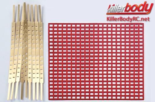 KillerBody Karosserieteile 1/10 Short Course Scale Schutznetz / KBD48047