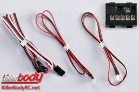 KillerBody Lichtset 1/10 TC/Drift Scale LED Lichtsystem...