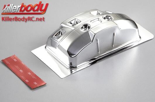 KillerBody Karrosserieteile Monster Truck Scale Chrome Scheinwerferträger / KBD48225