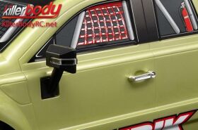 KillerBody Karrosserieteile 1/10 Zubehör Scale Türgriffe aus Plastik Schwarz / KBD48236