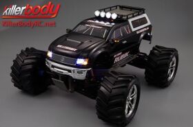 KillerBody Karrosserieteile Monster Truck Scale Modifiziert Hardtop Dach für Ladefläche Set / KBD48240