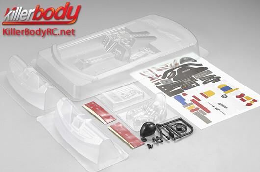 KillerBody Karrosserieteile 1/10 Touring / Drift Scale Hintere-Motor Cockpit Set / KBD48243