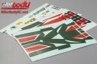 KillerBody Aufkleber 1/10 Touring Scale Lancia Stratos (1977 Giro dItalia) / KBD48313