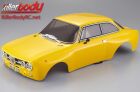 KillerBody Karosserie 1/10 Touring / Drift 195mm Scale Fertig lackiert Box Alfa Romeo 2000 GTAm Gelb / KBD48321