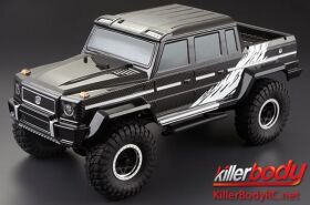 KillerBody Aufkleber 1/10 Crawler Scale Horri-Bull White / KBD48339