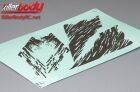KillerBody Aufkleber 1/10 Crawler Scale Horri-Bull Gunmetal / KBD48340
