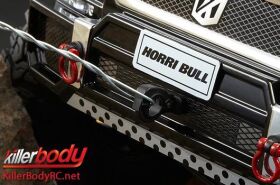 KillerBody Karrosserieteile 1/10 Zubehör Scale Hacken und Ösen Set (Diecast alloy) Silber / KBD48350