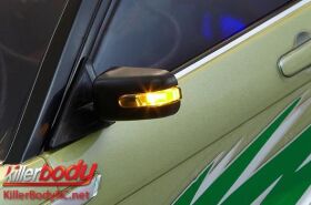 KillerBody Lichtset 1/10 TC/Drift Scale LED Spiegel mit LED Unit Set / KBD48357