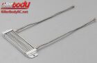 KillerBody Karrosserieteile 1/10 Touring / Drift Scale Aluminium Intercooler mit Schrauben / KBD48366