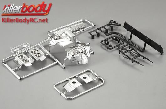 KillerBody Karrosserieteile 1/10 Touring / Drift Scale Plastik Teile Satz für Lancia Delta HF Integrale 16V / KBD48389