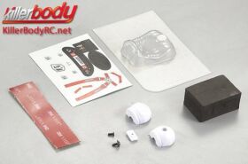 KillerBody Karrosserieteile 1/12 On Road Scale Fahrer Set...
