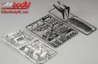 KillerBody Karrosserieteile 1/10 Crawler Scale Plastik Teile Satz für Mitsubishi Pajero EVO 1998 / KBD48405