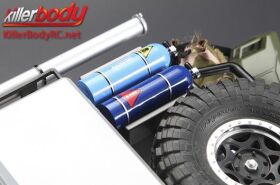 KillerBody Karosserie Zubehör 1/10 Zubehör Scale Sauerstoffflasche Set / KBD48430