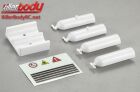 KillerBody Karosserie Zubehör 1/10 Zubehör Scale Sauerstoffflasche Set / KBD48430