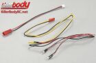 KillerBody Lichtset 1/10 Scale LED Unit Set für Spiegel 2x Gelb 3mm LEDs / KBD48456