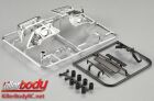 KillerBody Karosserie Zubehör 1/10 Touring / Drift Scale Plastik Teile Satz für Alfa Romeo 75 Turbo Evoluzione / KBD48487