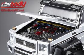 KillerBody Karosserie Zubehör 1/10 Touring / Drift Scale Tourenwagen Motor Fertig lackiert / KBD48495