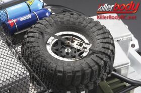 KillerBody Karosserie Zubehör 1/10 Zubehör Scale Metall Spanngurt mit Mechanik 250mm / KBD48523